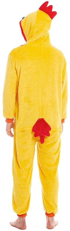 Disfraz de Gallo de Peluche para Hombre Pollo y Gallina Partilandia